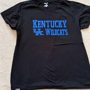 Jansport University of Kentucky Black T-Shirt Size XXL - Measurements in Pic
